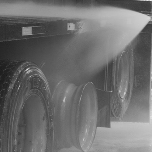 mobile truck washing with Ver-tech Labs chemicals