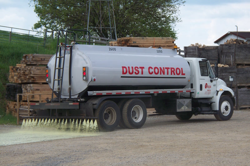 Use SALT SHIELD to beat corrosive road salt found in dust suppressants.