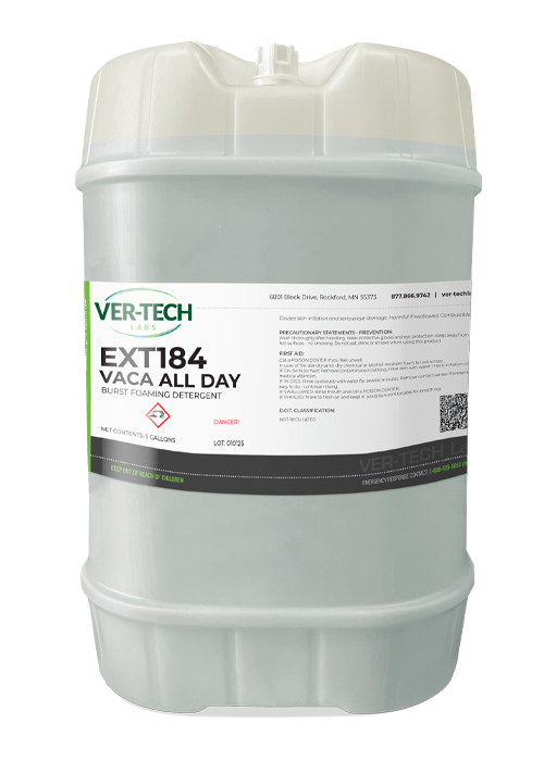 Vaca All Day EXT184 - Neutral pH Foam Detergents
