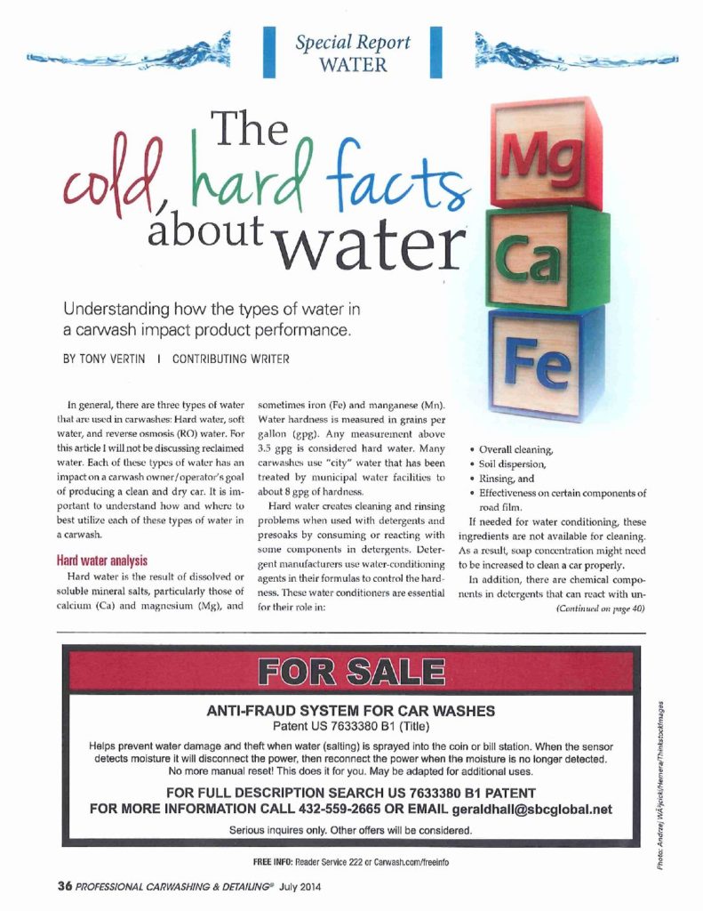 Cold Hard Facts About Water - Ver-tech Labs