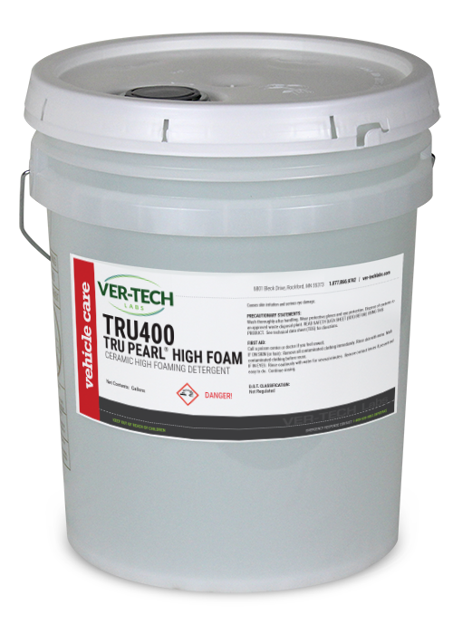 TRU400 - TruPeal High Foam - Ceramic High Foaming Detergent - 5 Gallon