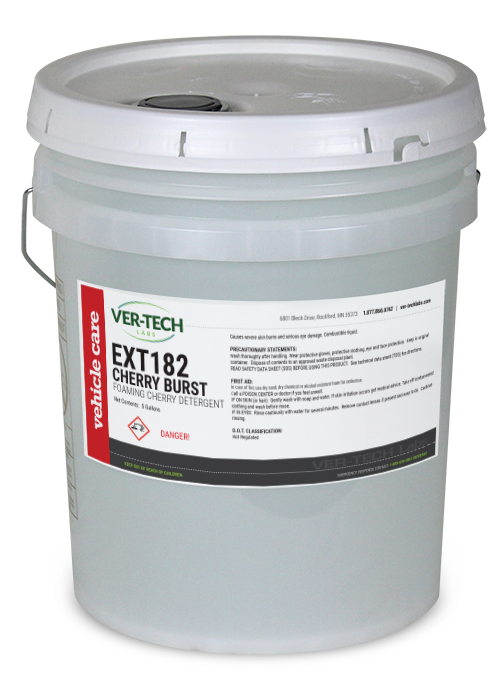 EXT182 - Cherry Burst - Foaming Cherry Detergent - 5 Gallon