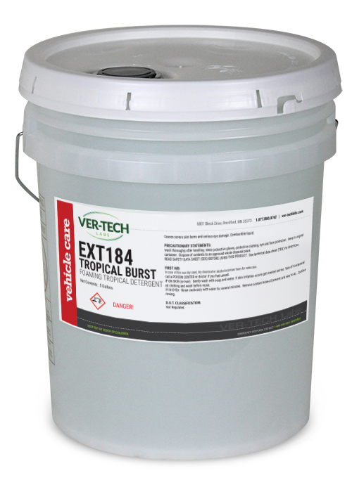 EXT184 - Tropical Burst - Foaming Tropical Detergent - 5 Gallon