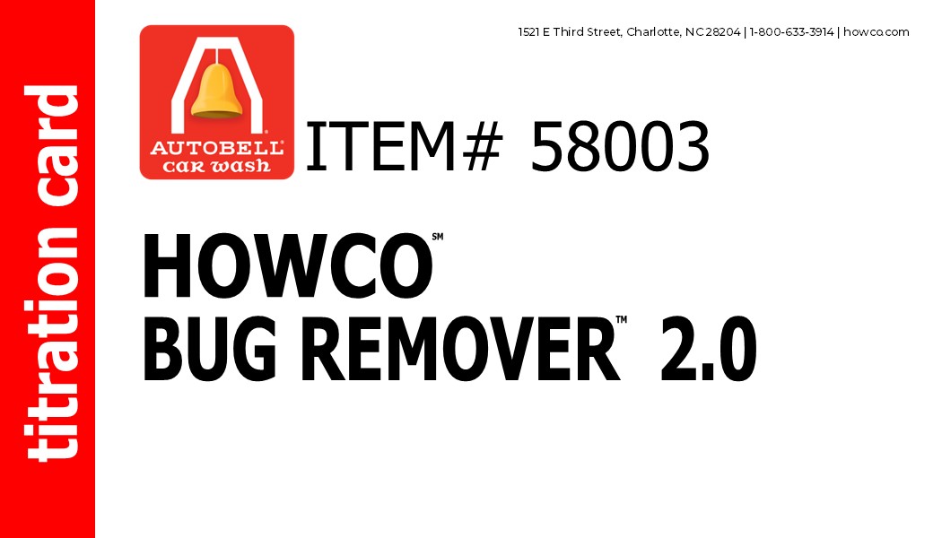 Howco Bug Remover 2.0 - Ver-Tech Labs