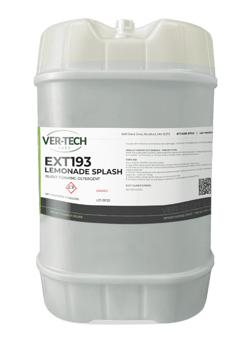 Lemonade Splash EXT193 - Neutral pH Foam Detergent