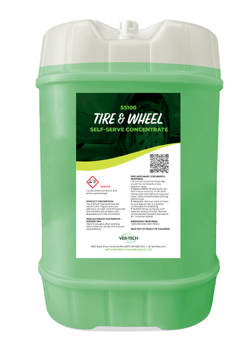 Tire & Wheel Cleaner SS100 - Self-Serve Concentrate