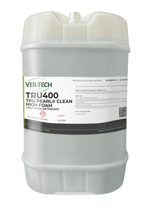 TRU PEARL® Clean High Foam TRU400 - Foam Detergent