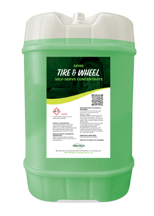 Tire & Wheel Cleaner SS100 - Self-Serve Concentrate