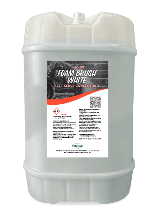 FOAM BRUSH - WHITE