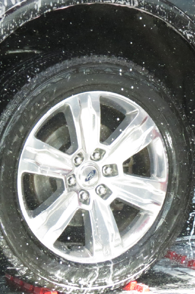 Wheel cleaning